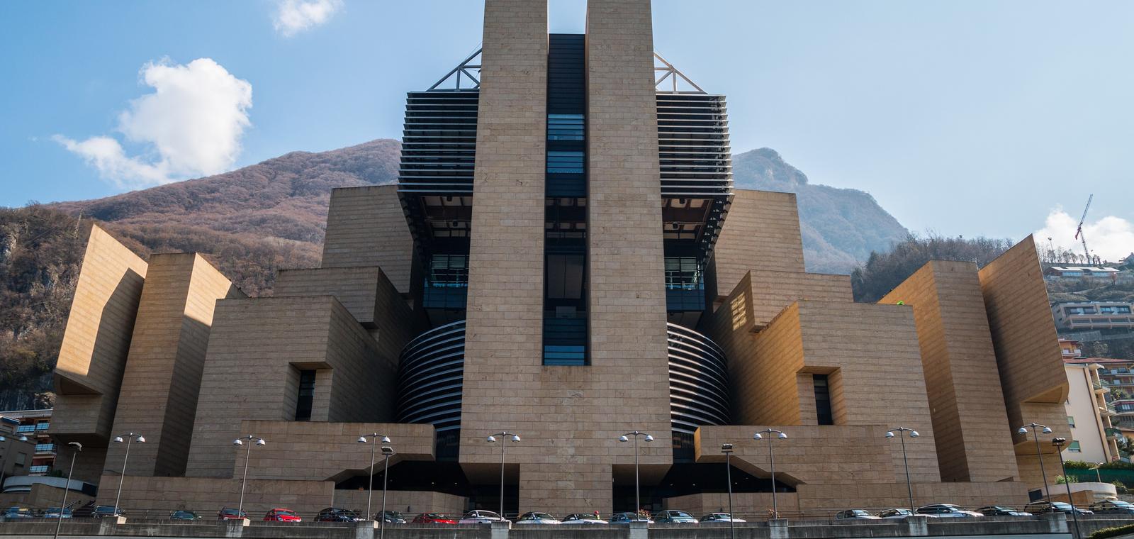 Il Casinò di Campione d'Italia sul lago di Lugano